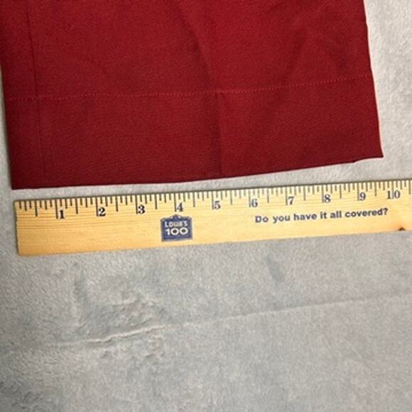 Sansabelt by Jaymar Dress Pants Mens 36 Mark Scot Collection Burgundy Tailored - Picture 8 of 8